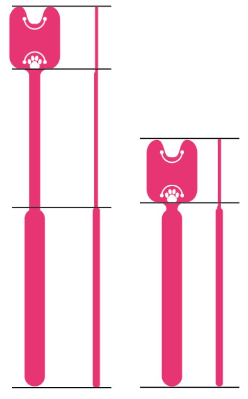 NYANJARO® 図面(伸長時/収納時)